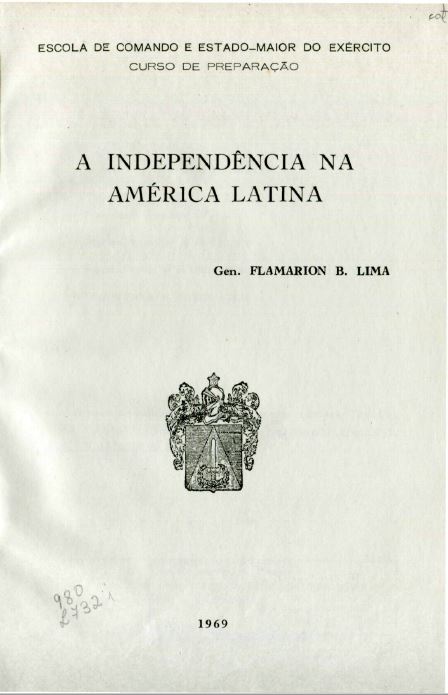 Capa do Livro A Independência na América Latina