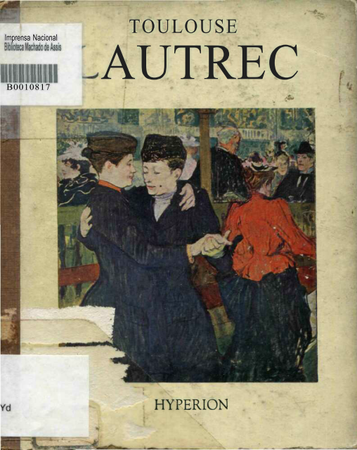 Capa do Livro Lautrec