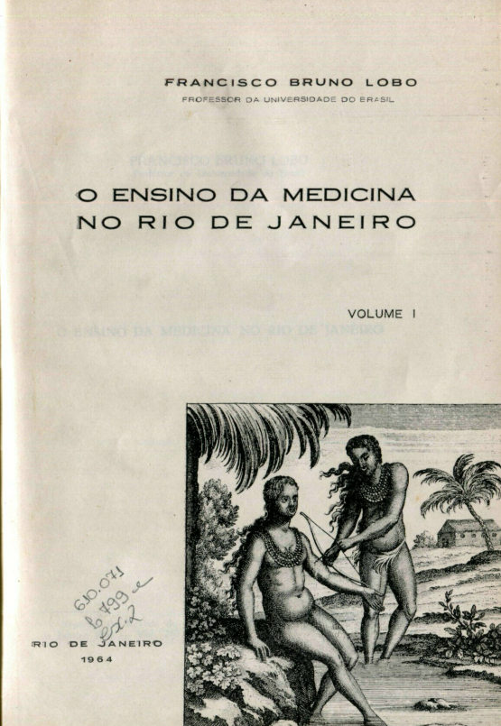 Capa do Livro O Ensino da Medicina no Rio de Janeiro