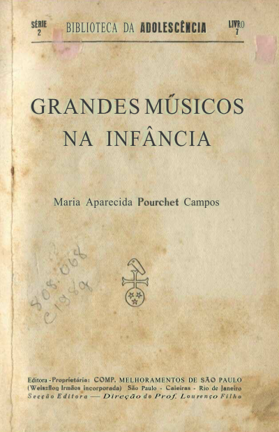 Capa do Livro Grandes Músicos na Infância