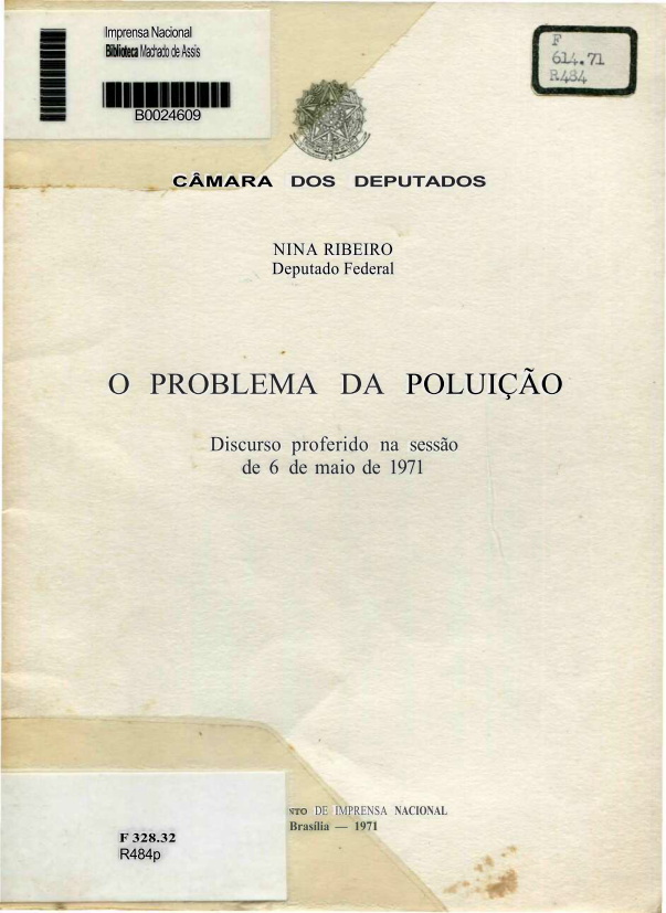 Capa do Livro O Problema da Poluição