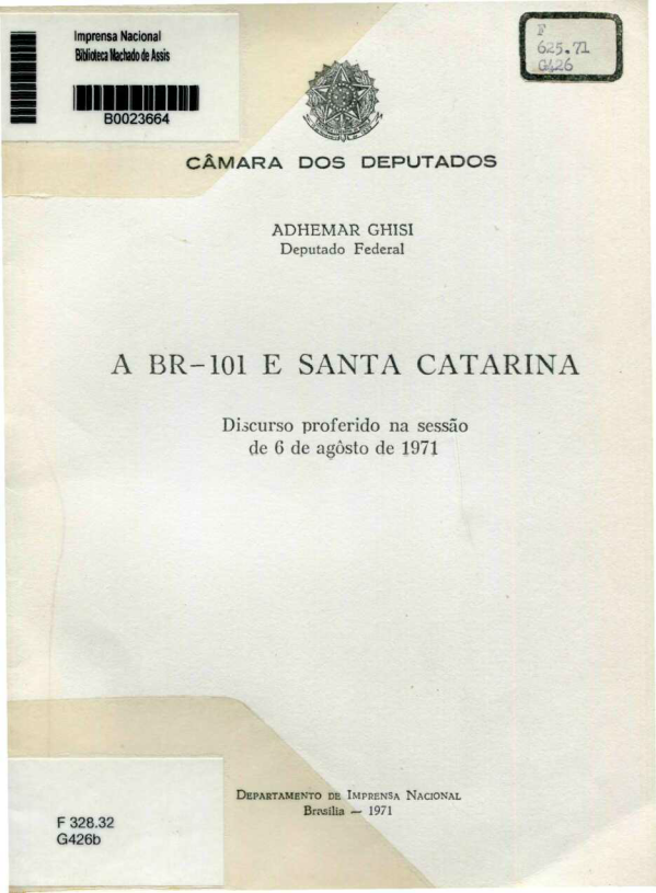Capa do Livro A BR - 101 e Santa Catarina