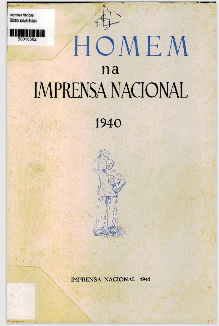 Capa do Livro O homem na Imprensa Nacional 1940