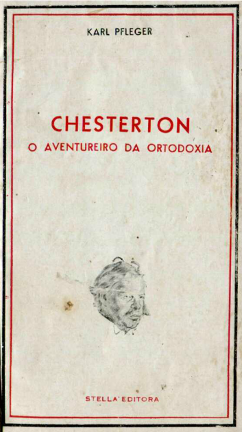 Capa do Livro Chesterton - O Aventureiro da Ortodoxia