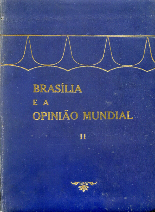 Capa do Livro Brasília e a Opinião Mundial--II