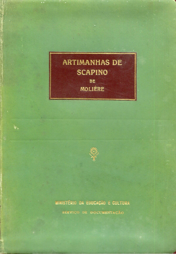 Capa do Livro Artimanhas de Scapino