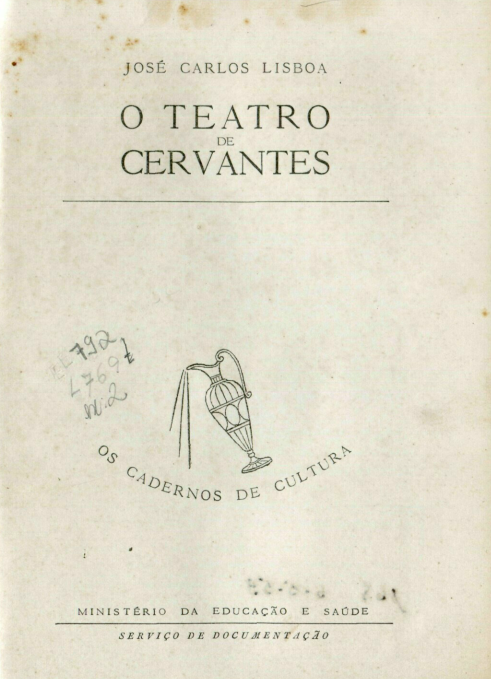 Capa do Livro O Teatro de Cervantes