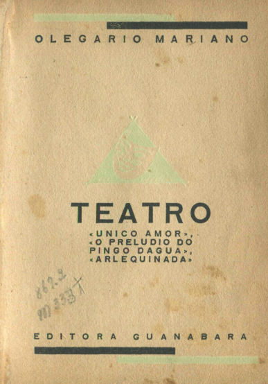 Capa do Livro Teatro