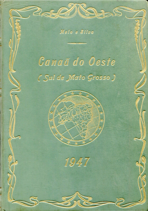 Capa do Livro Canaã do Oeste (Sul de Mato Grosso)