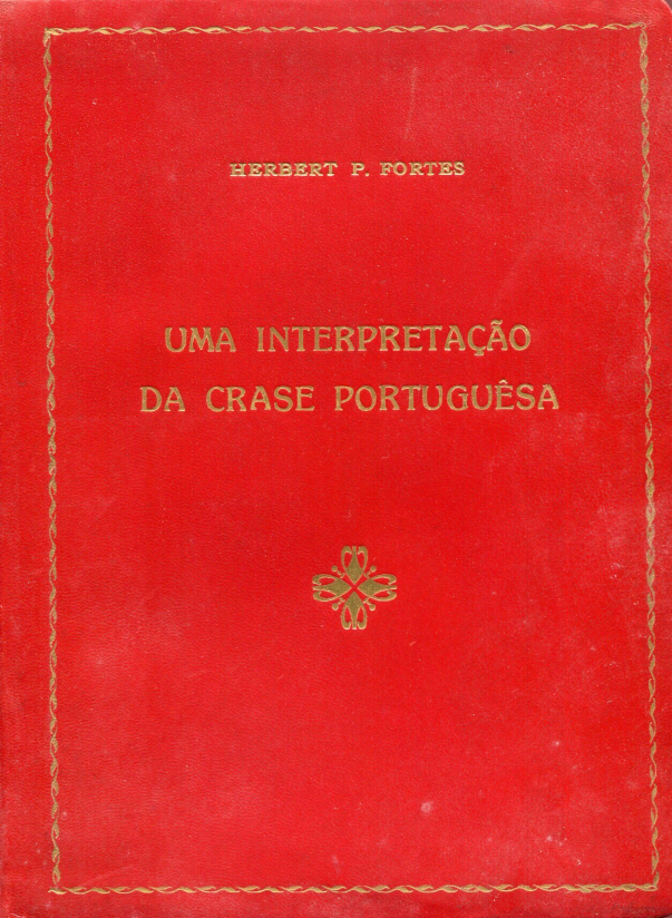 Capa do Livro Uma Interpretação da Crase Portuguesa
