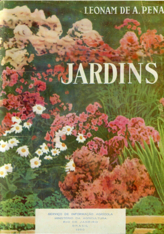 Capa do Livro Jardins - Pequenos Jardins - Jardins em Terraços - Plantas em Vasos e Jardineiras