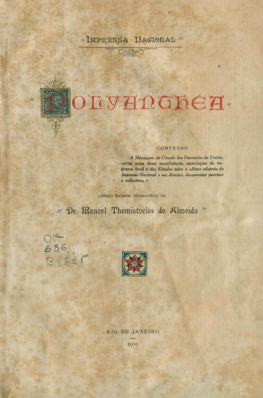 Capa do Livro Polyanthéa