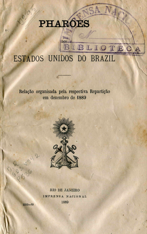 Capa do Livro Pharoes dos Estados Unidos do Brazil