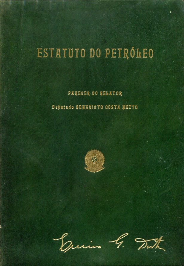 Capa do Livro Estatuto do Petróleo