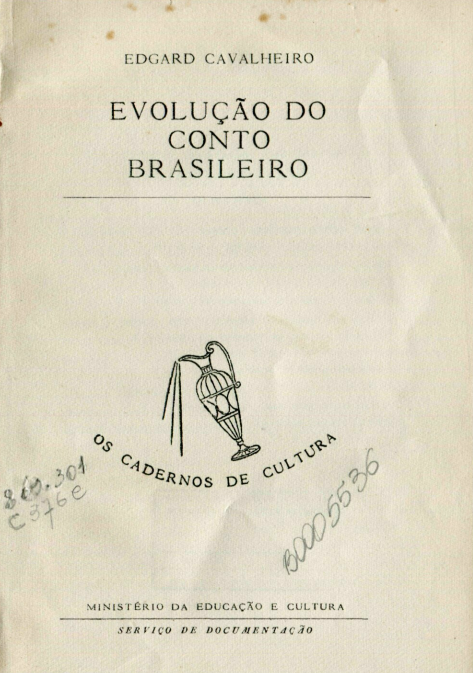 Capa do Livro Evolução do Conto Brasileiro