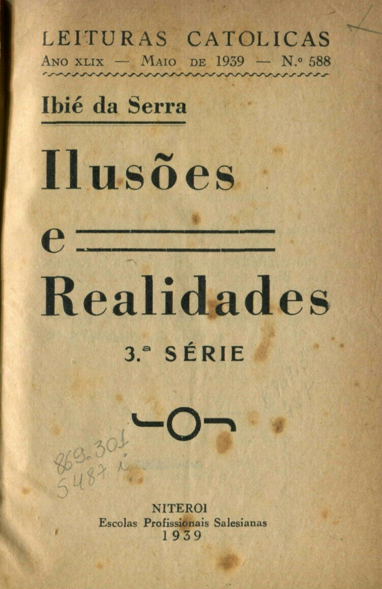 Capa do Livro Ilusões e Realidades