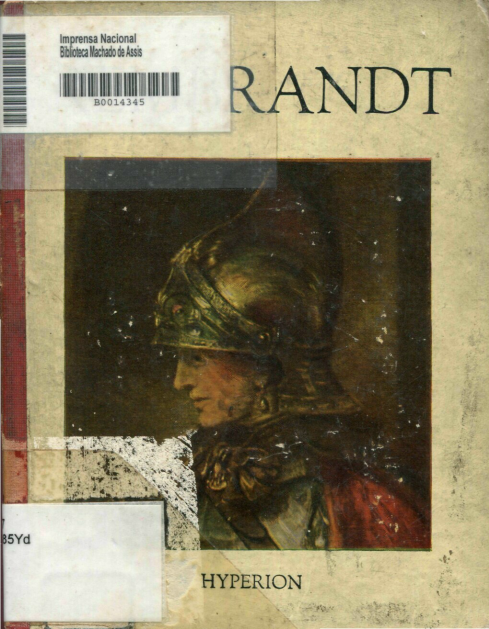Capa do Livro Rembrandt