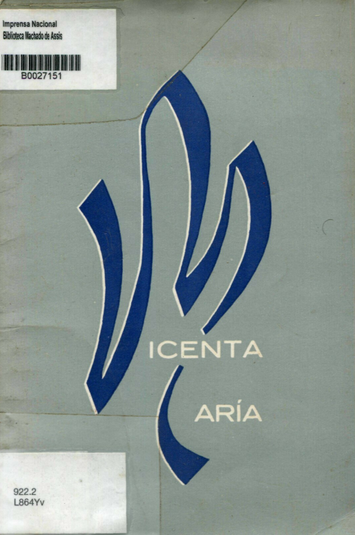 Capa do Livro Vicenta Maria