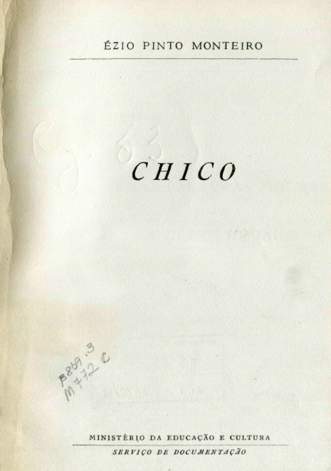 Capa do Livro Chico