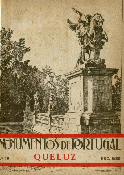Capa do Livro Monumentos de Portugal - Queluz