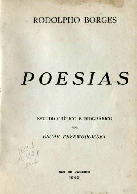 Capa do Livro Poesias